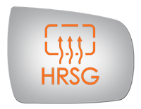 SIDE VIEW MIRROR HEATED W MOUNT